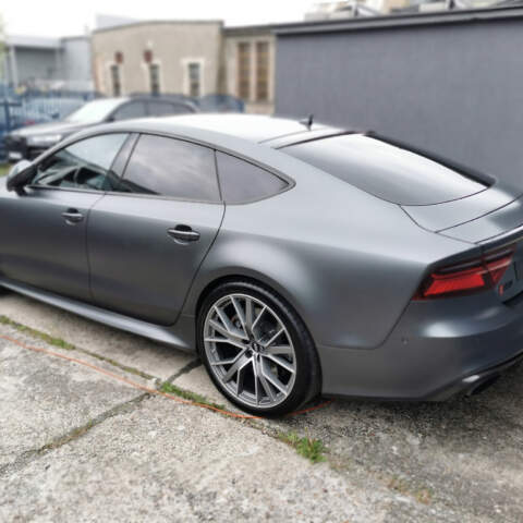 Audi rs7 aplikacja powłoki grafenowej, powłoka na szyby na felg