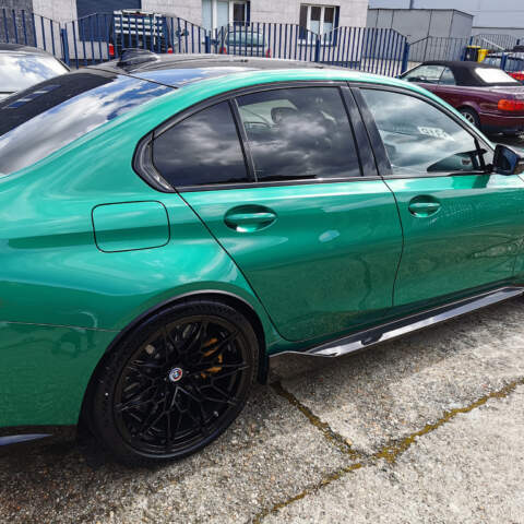 Bmw M3 folia Aqua Shield Pro full front, powłoka grafenowa na lakier , powłoka ochronna na felgi i szyby , impregnacja wnętrza
