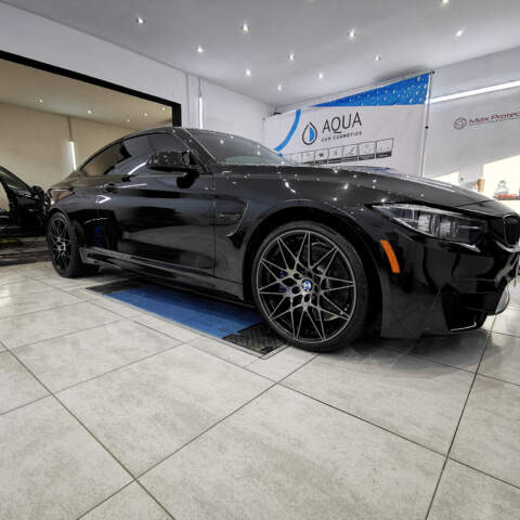 BMW M4 kosmetyka wnętrza , kosmetyka komory silnika i aplikacja coating booster