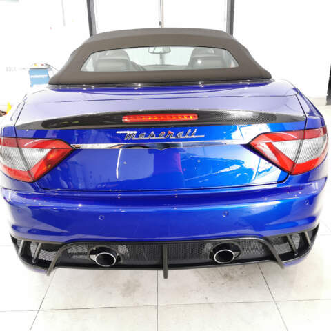 Maseratti, korekta lakieru, powłoka Aqua PRO 9H, impregnacja dachu, kosmetyka wnętrza